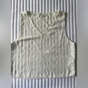 Aritzia white blouse